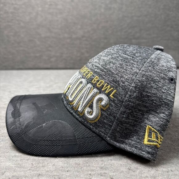Denver Broncos Super Bowl 50 Champions Hat New Era 9Forty Gray Strap Back Adjust - Picture 4 of 7